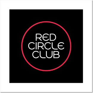 Red Circle Club Posters and Art